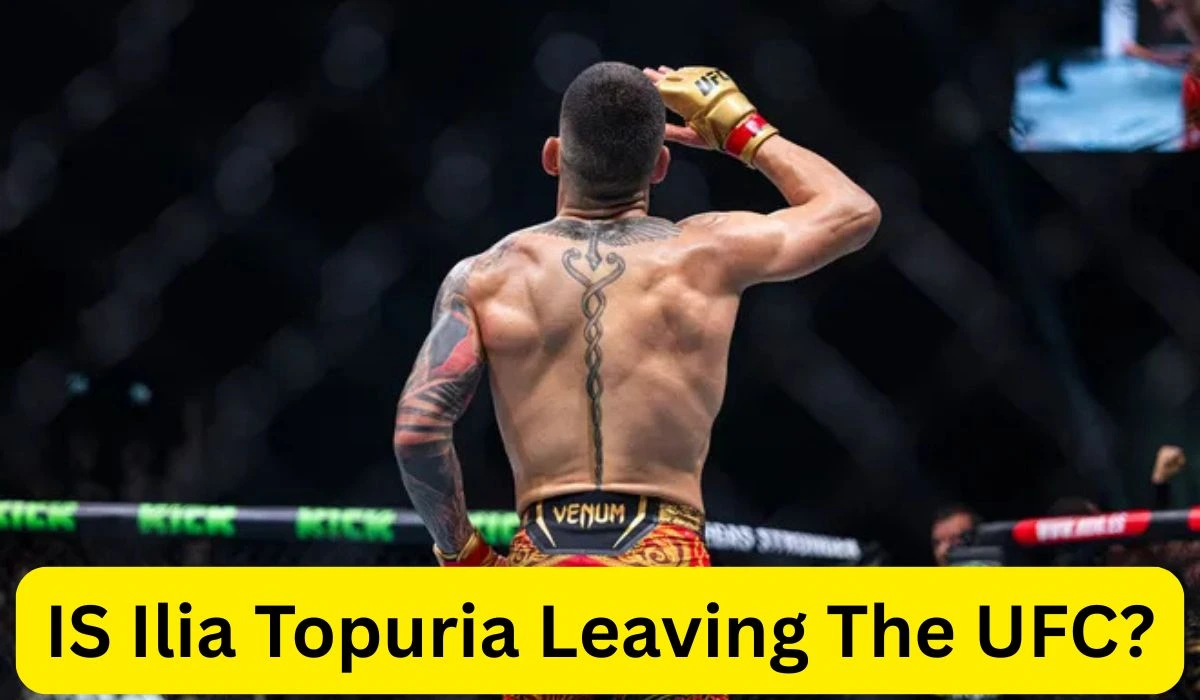 Ilia Topuria Leaving The UFC