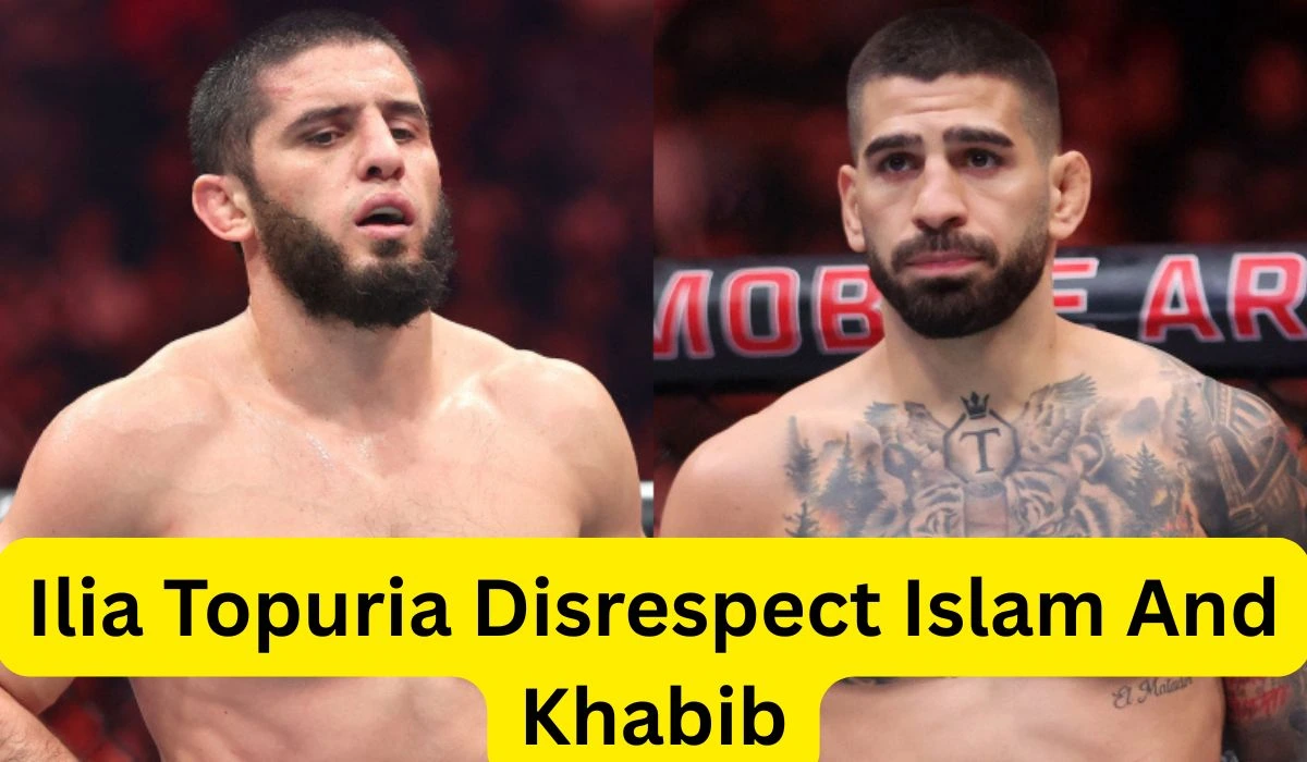 Ilia Topuria Disrespect Islam And Khabib