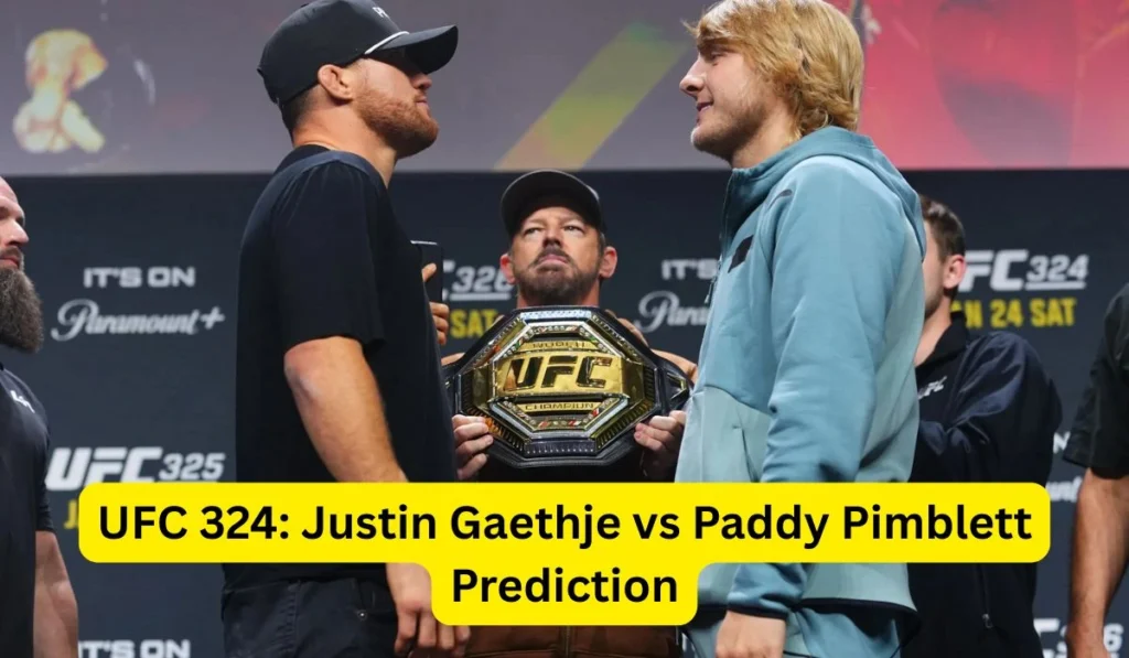 Justin Gaethje vs Paddy Pimblett Prediction