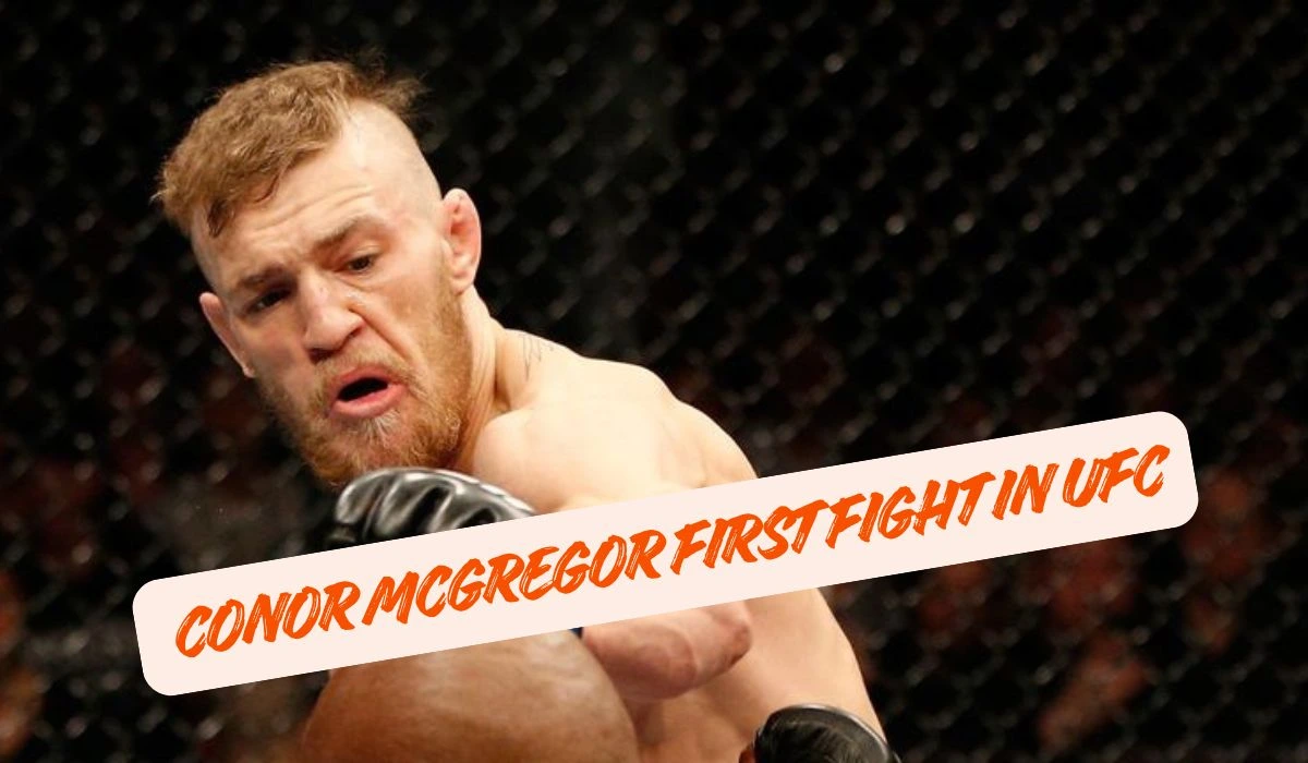 Conor McGregor First Fight In UFC