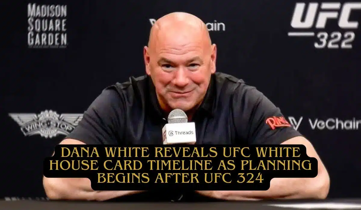 UFC White House Card