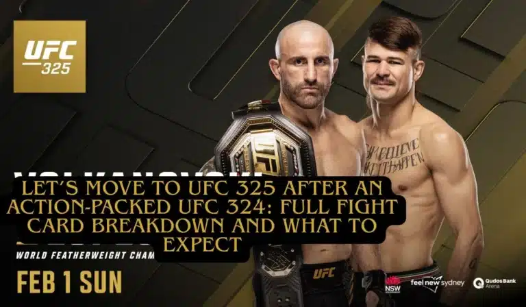 UFC 325