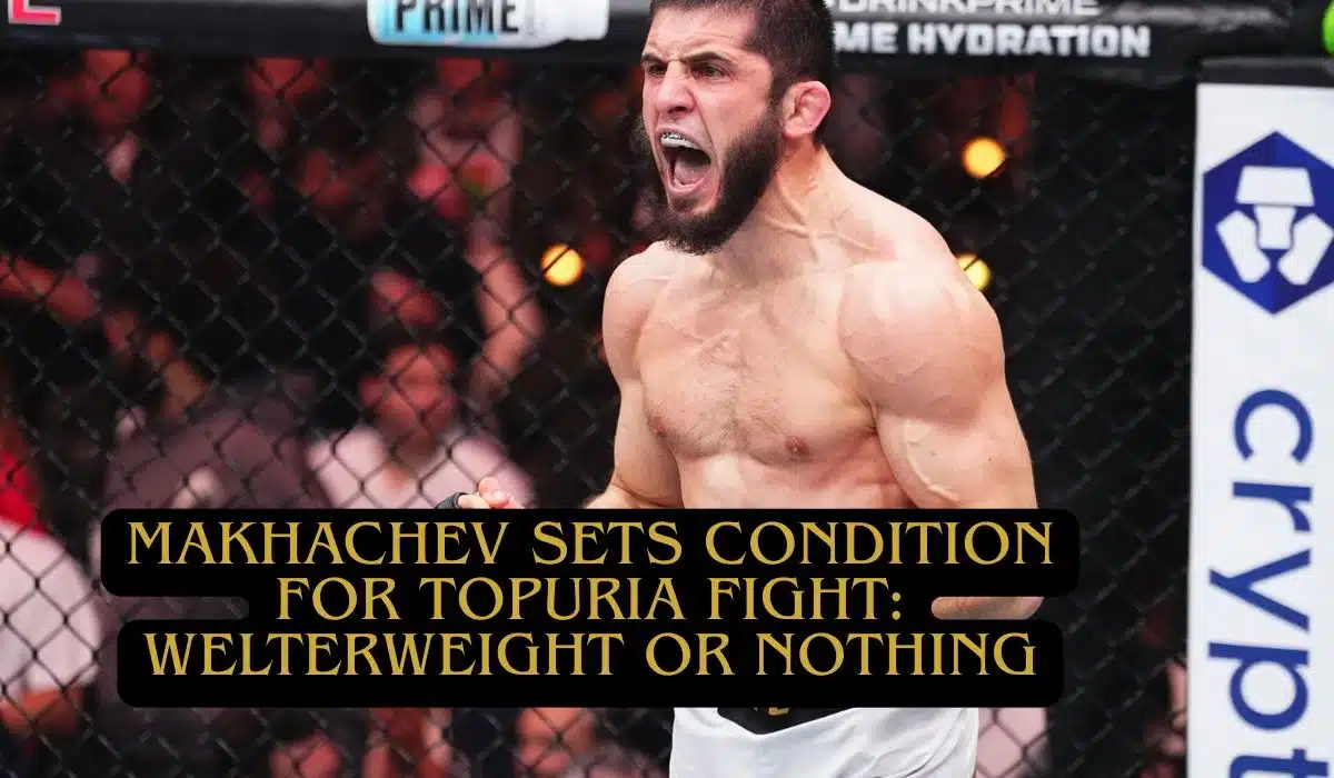 Makhachev Sets Condition For Topuria Fight