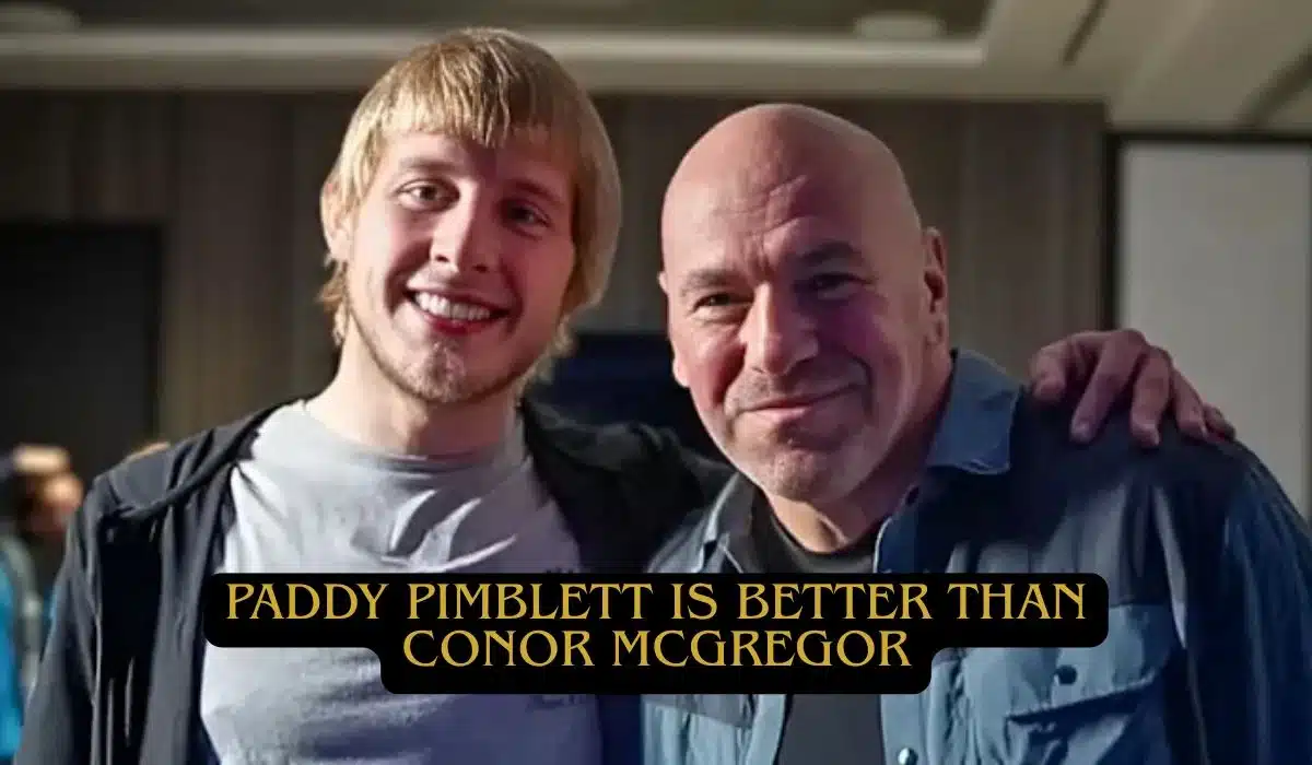 Paddy Pimblett Is Better Than Conor McGregor