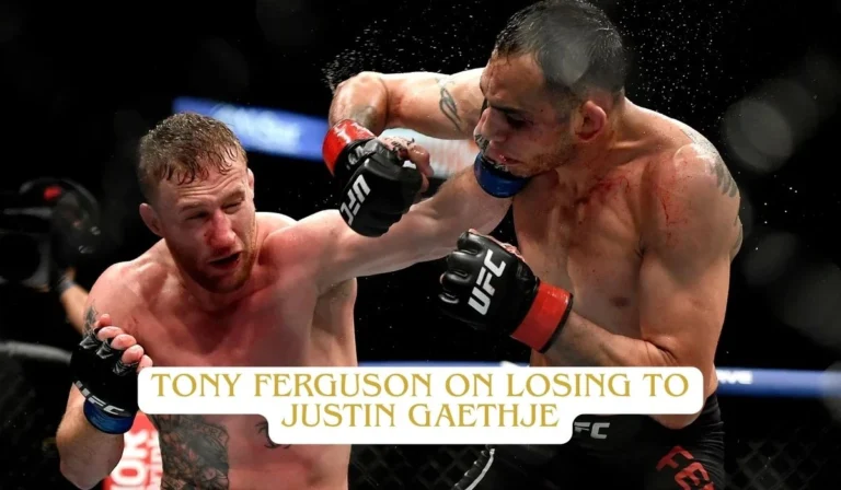 Tony Ferguson On Losing To Justin Gaethje