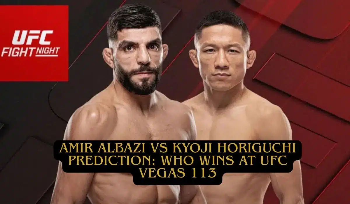 Amir Albazi vs Kyoji Horiguchi