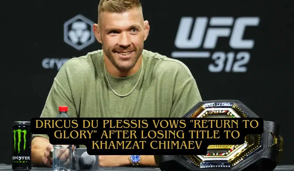 Dricus Du Plessis vs Khamzat Chimaev 2