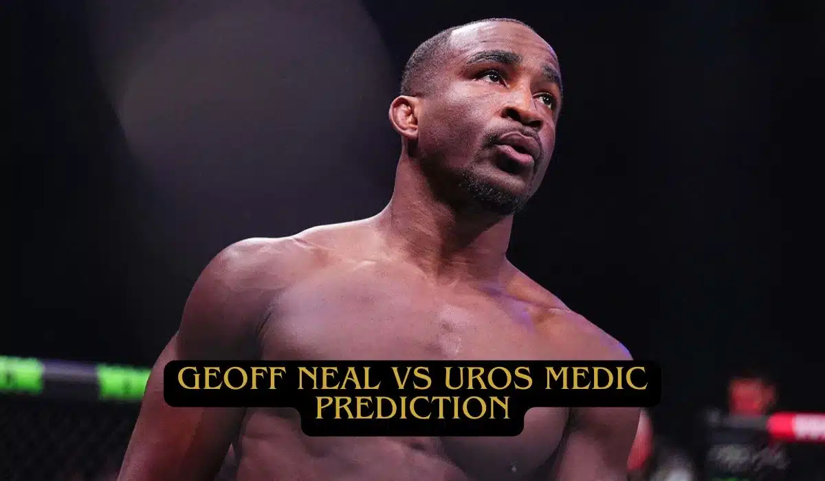 Geoff Neal vs Uros Medic