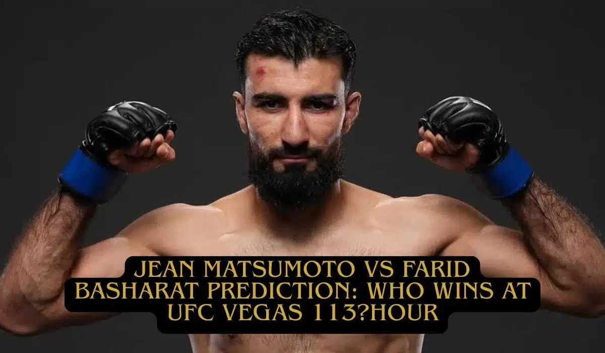 Jean Matsumoto vs Farid Basharat