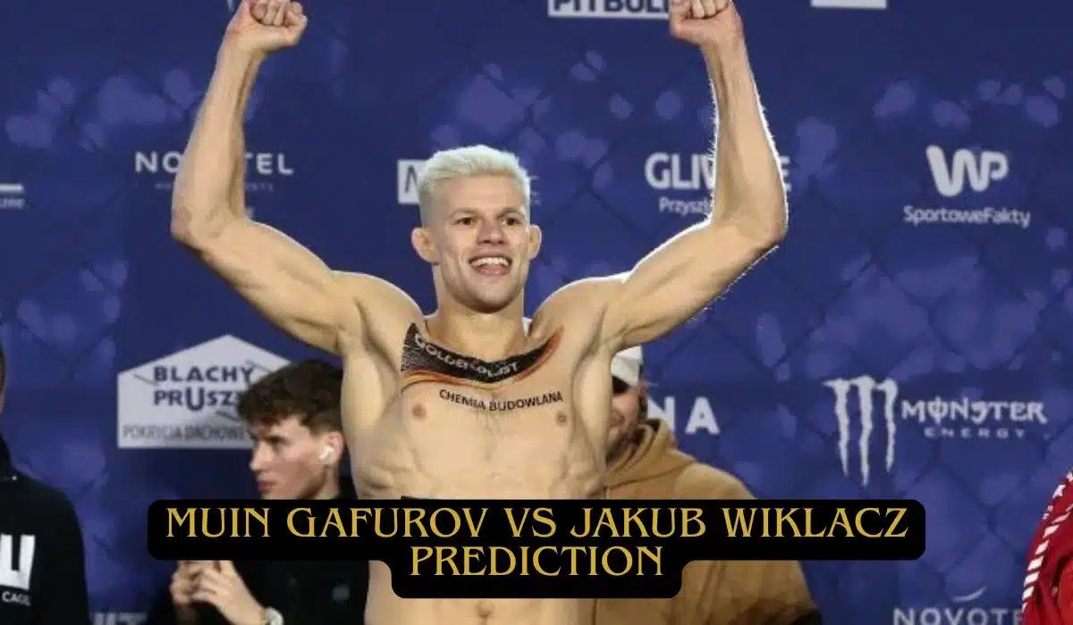 Muin Gafurov vs Jakub Wiklacz