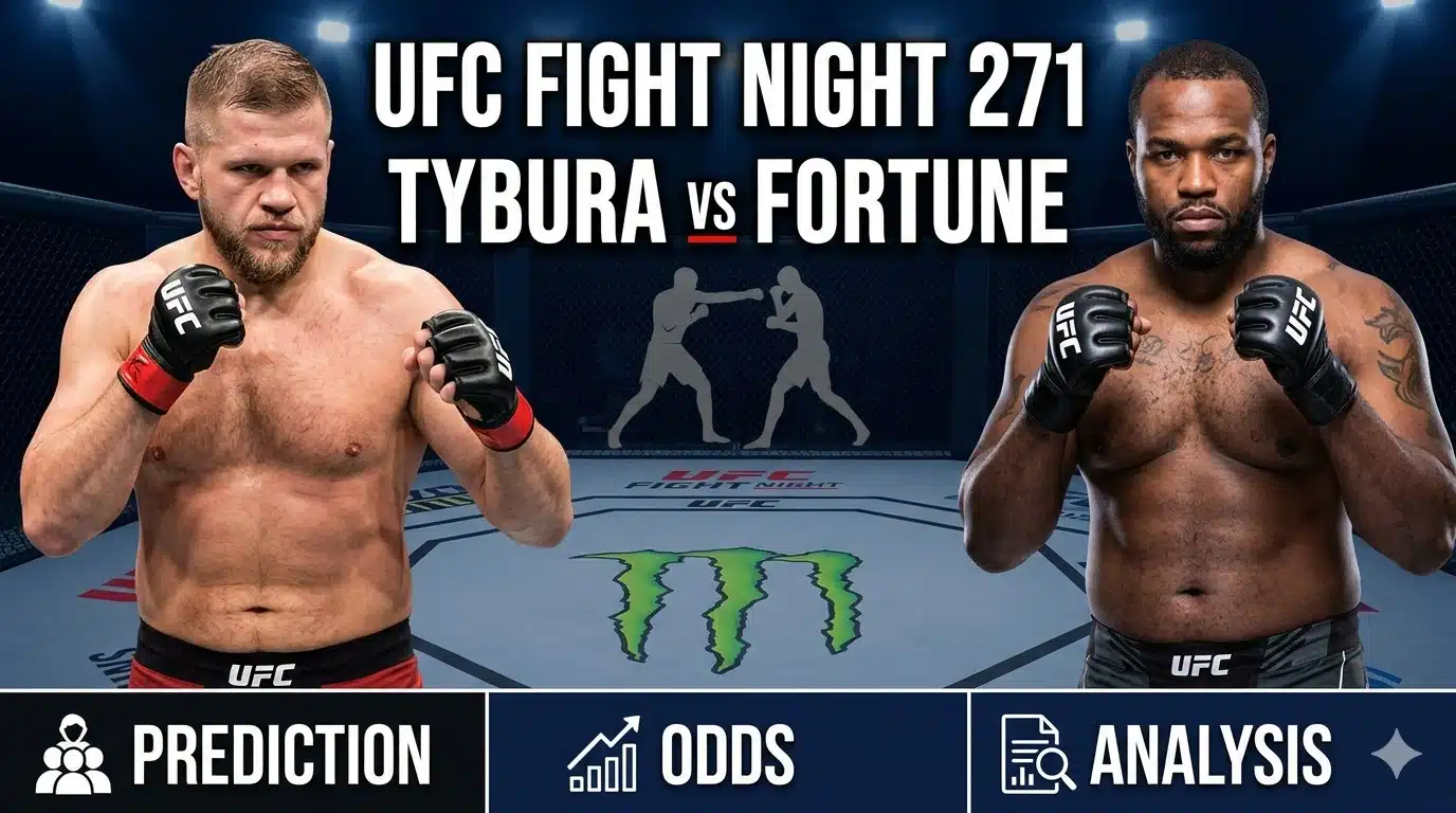 Marcin Tybura vs Tyrell Fortune Prediction