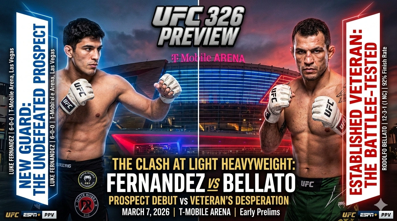 Luke Fernandez vs Rodolfo Bellato Prediction