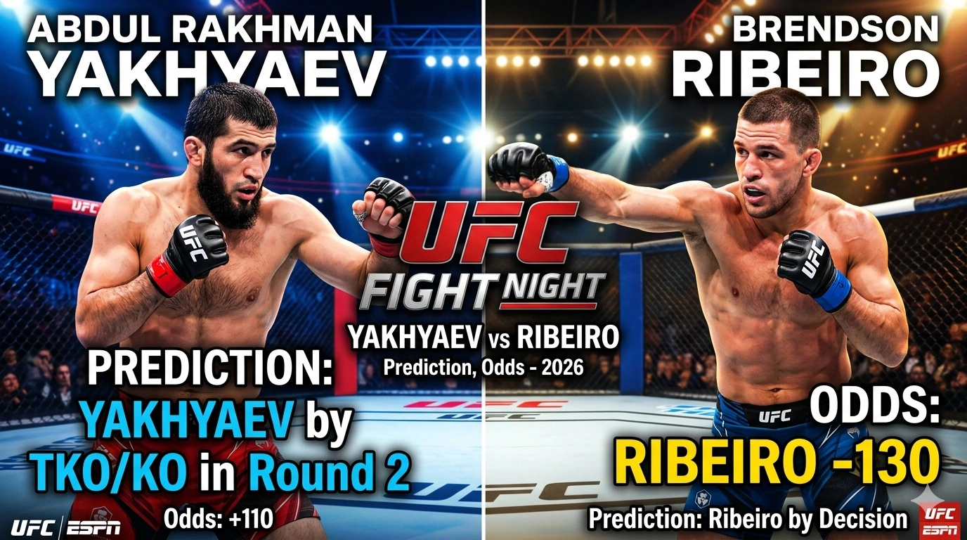 Abdul Rakhman Yakhyaev vs Brendson Ribeiro