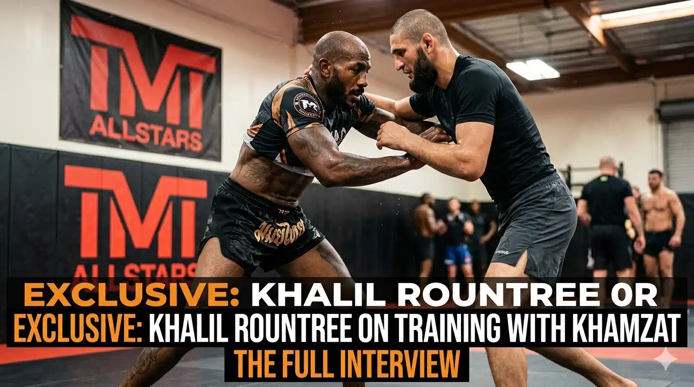 Khalil Rountree On Training With Khamzat