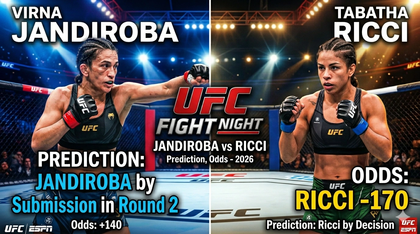 Virna Jandiroba vs Tabatha Ricci Prediction