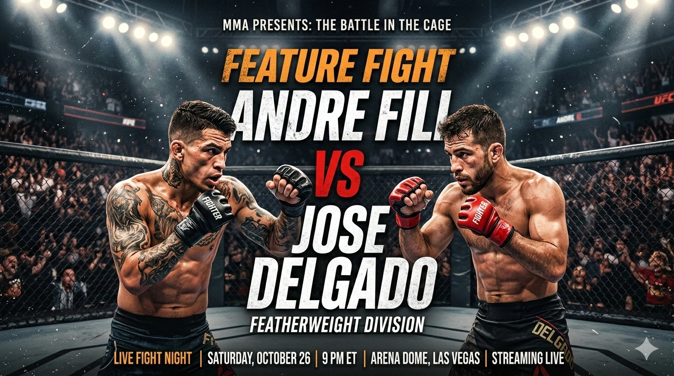 UFC Fight Night: Andre Fili vs Jose Delgado Prediction, Odds, And Fight Breakdown