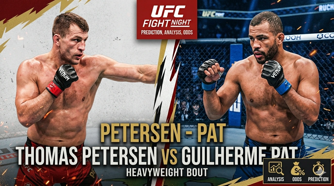 UFC Fight Night: Thomas Petersen vs Guilherme Pat Prediction, Analysis, Odds
