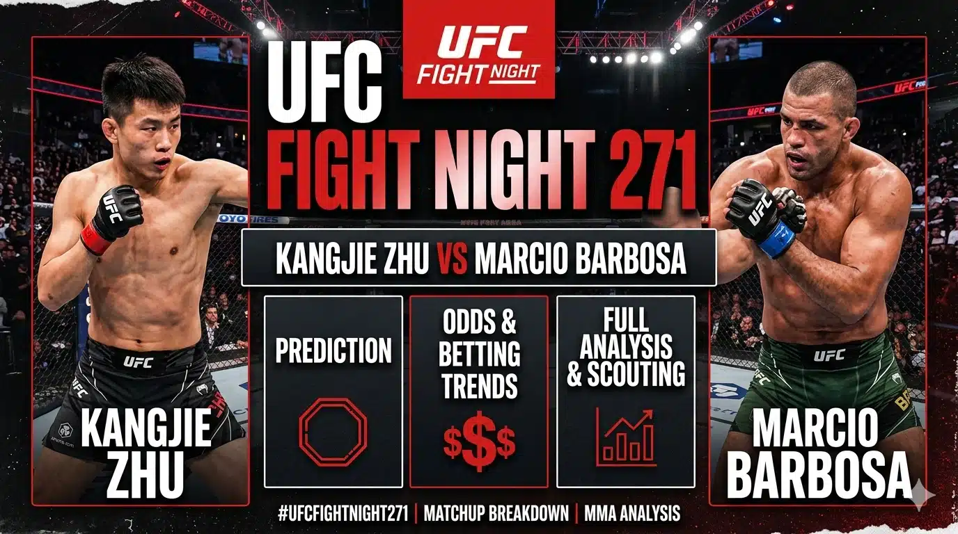 Kangjie Zhu vs Marcio Barbosa Prediction
