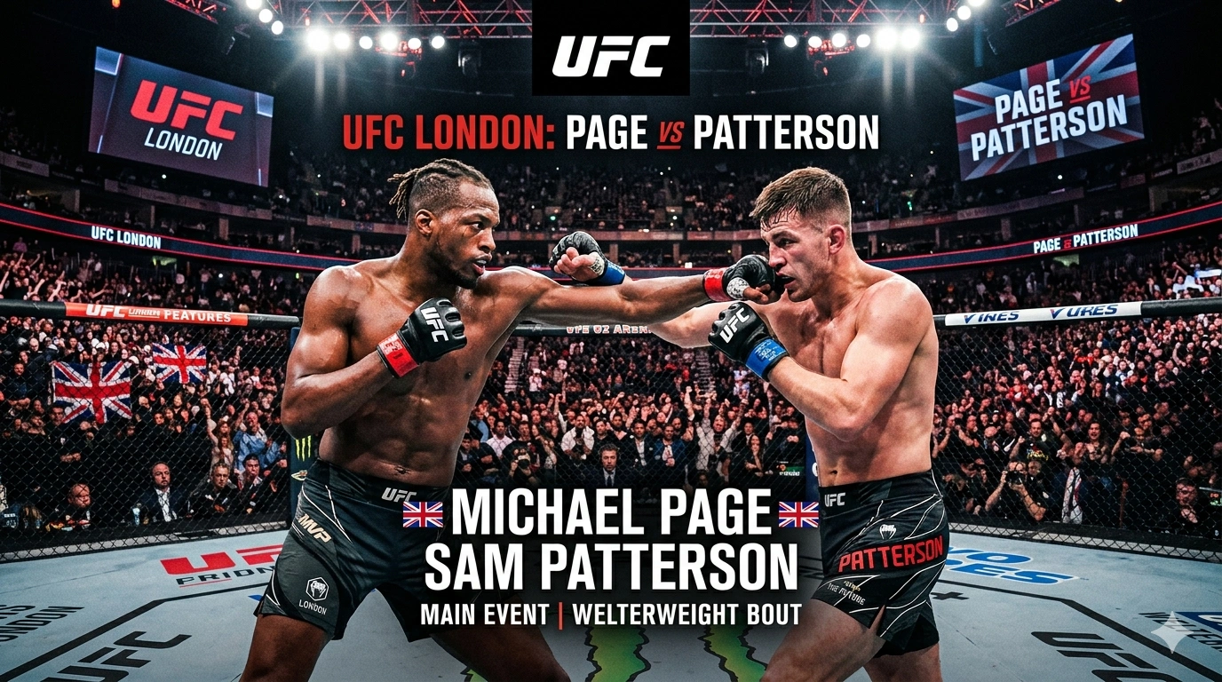 UFC London: Michael Page vs Sam Patterson Prediction, Odds, Analysis