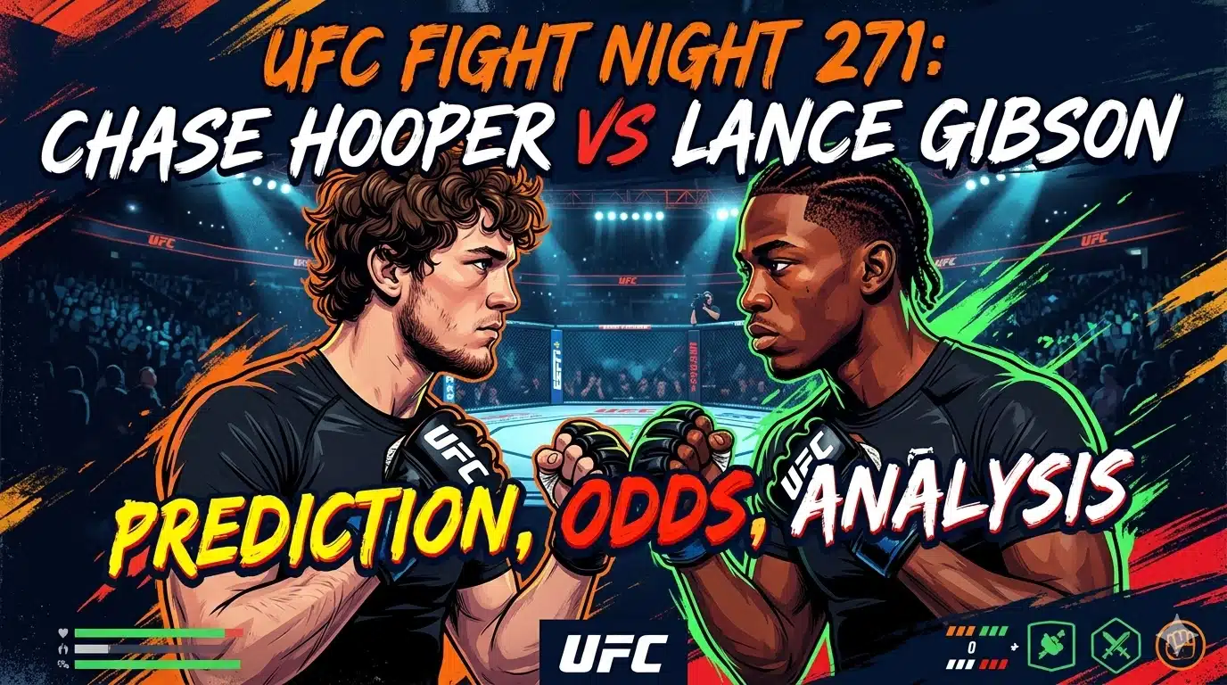 Chase Hooper vs Lance Gibson Prediction