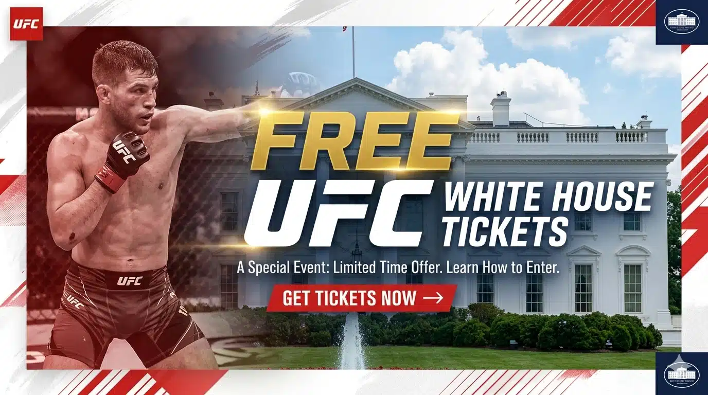 Free UFC White House Tickets