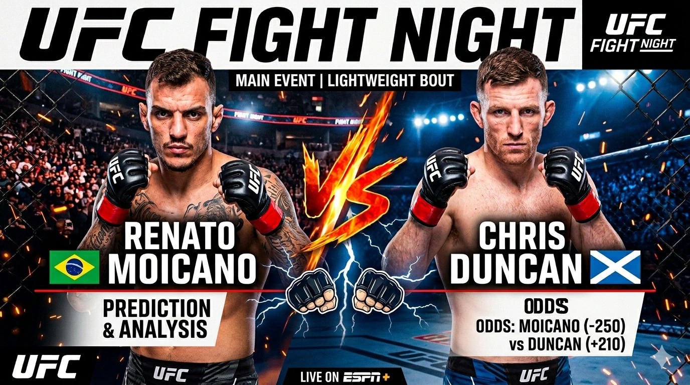 Renato Moicano vs Chris Duncan Prediction