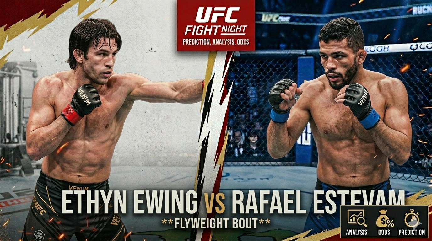 Ethyn Ewing vs Rafael Estevam Prediction, Analysis, Odds