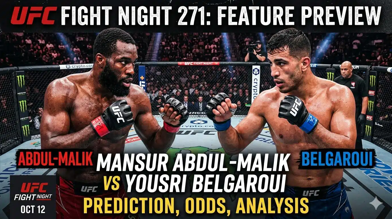 Mansur Abdul-Malik vs Yousri Belgaroui Prediction