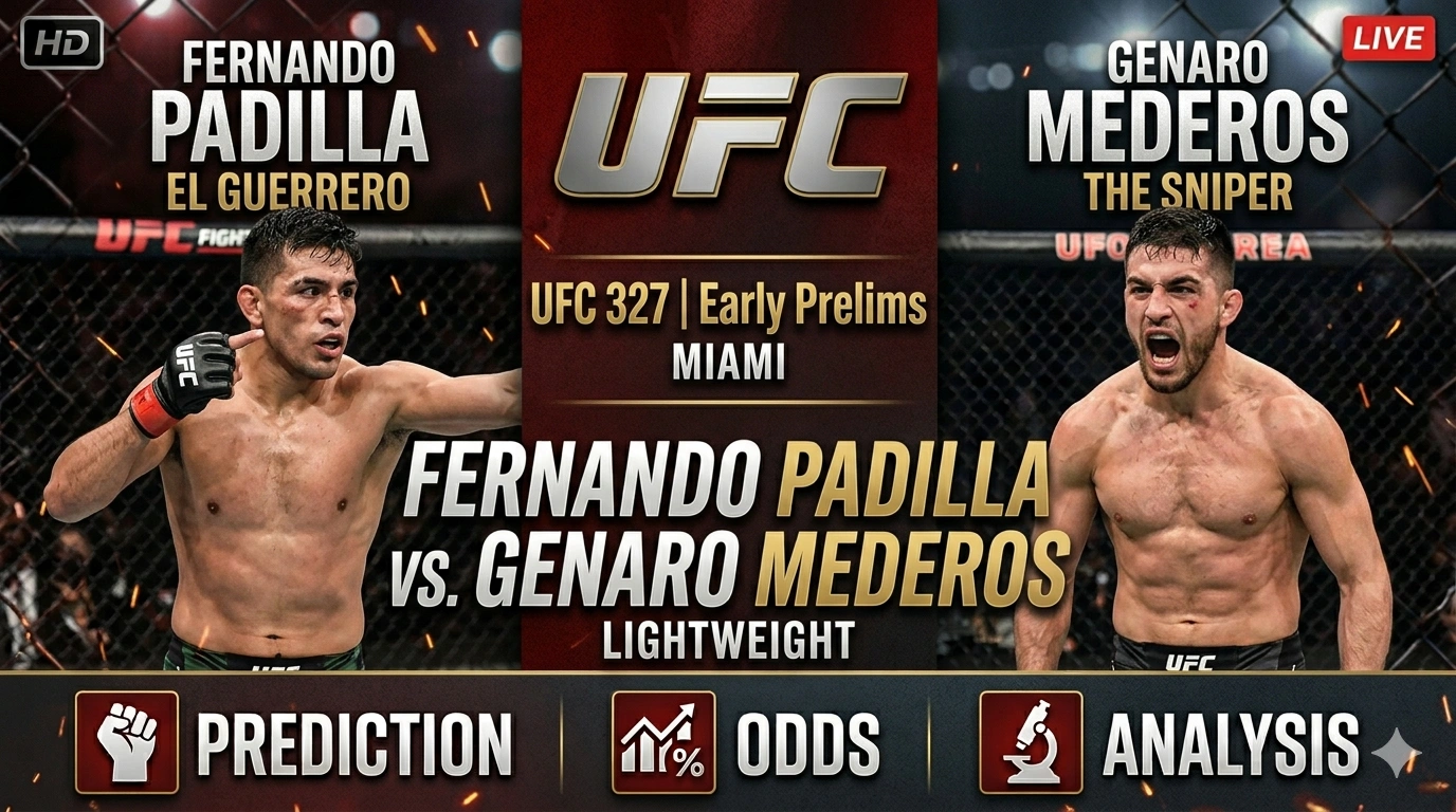 Padilla vs Mederos Prediction Prediction