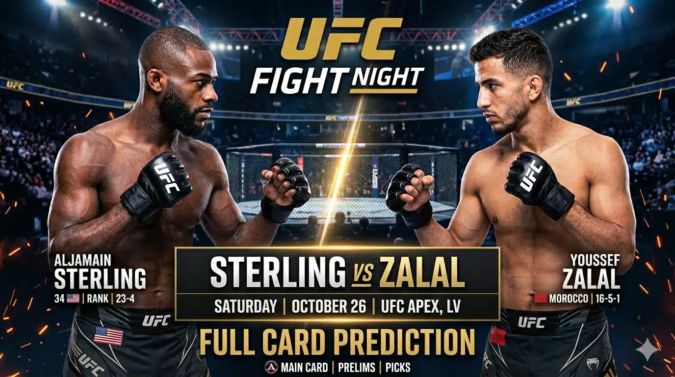Sterling vs Zalal Full Card Prediction