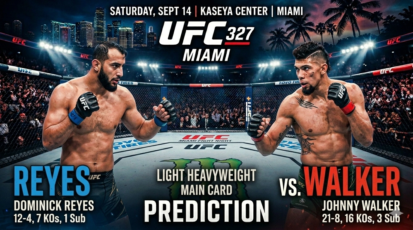 Reyes vs Walker Prediction