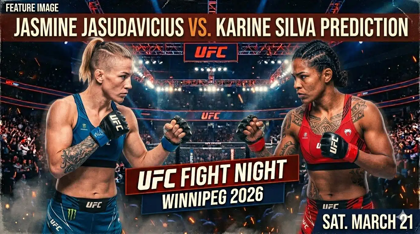 Jasmine Jasudavicius vs. Karine Silva Prediction