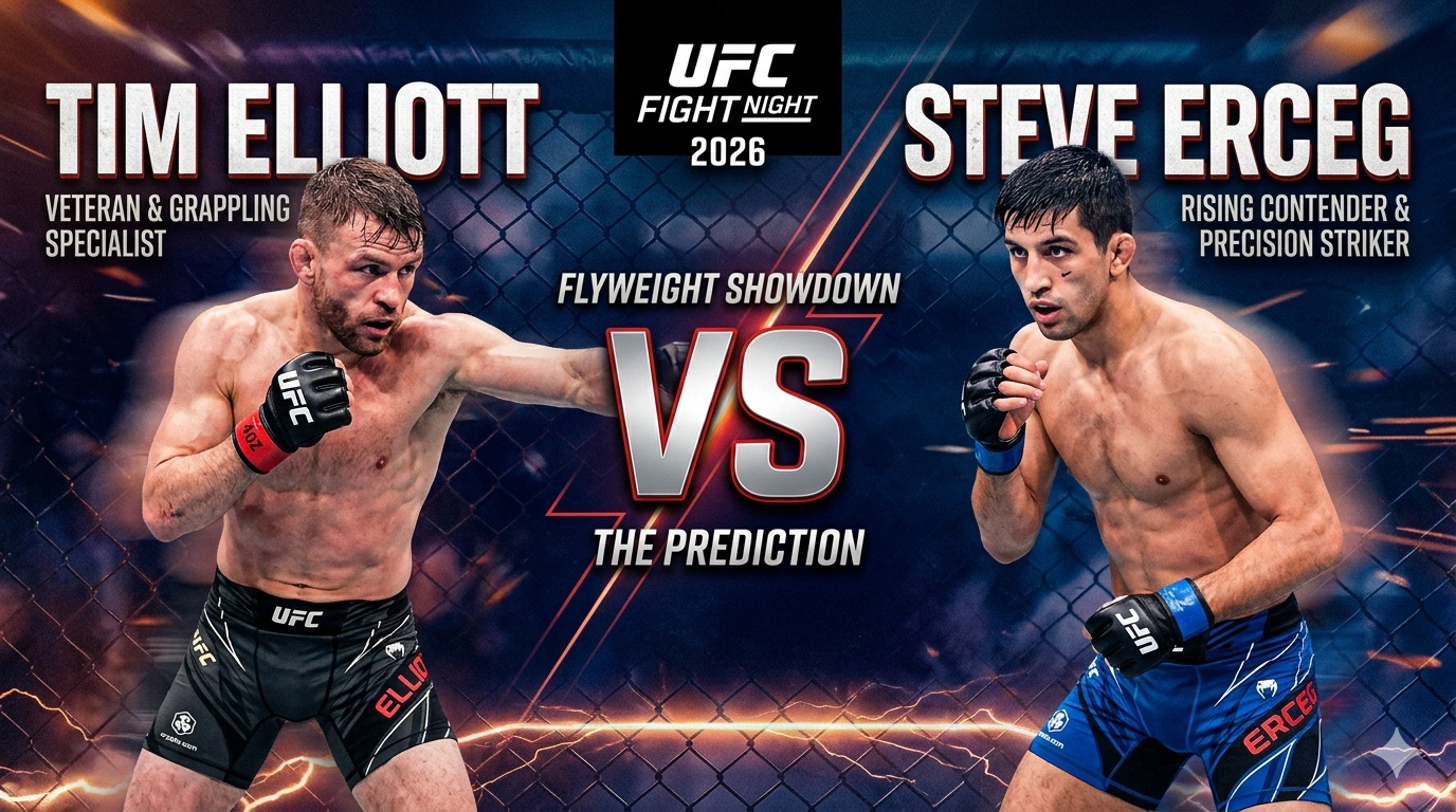 Tim Elliott vs Steve Erceg Prediction
