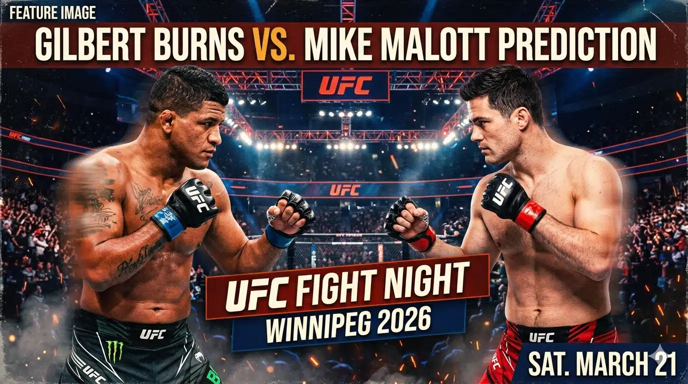Gilbert Burns vs. Mike Malott Prediction