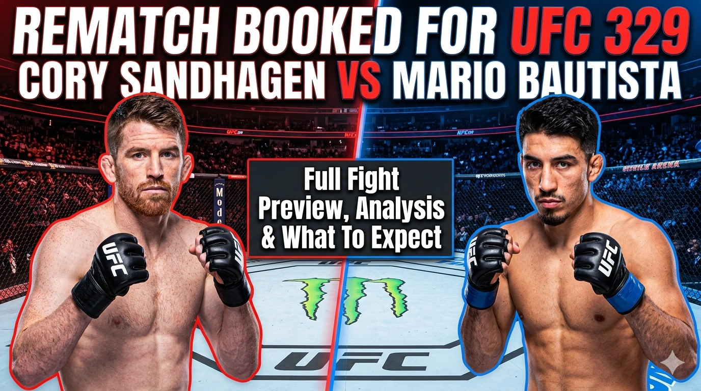Cory Sandhagen vs Mario Bautista
